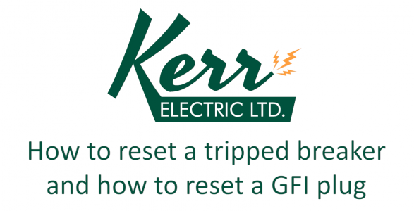 How to Reset a Breaker or GFCI Plug